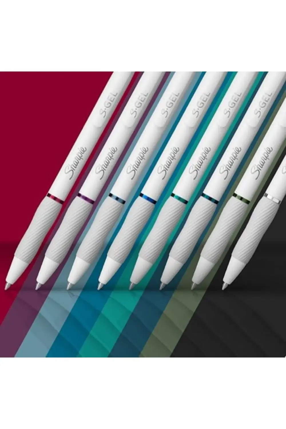 Lvn S-Jel Kalemler, Moda Varil Jel Kalemler, İnci Beyaz Gövde, Or