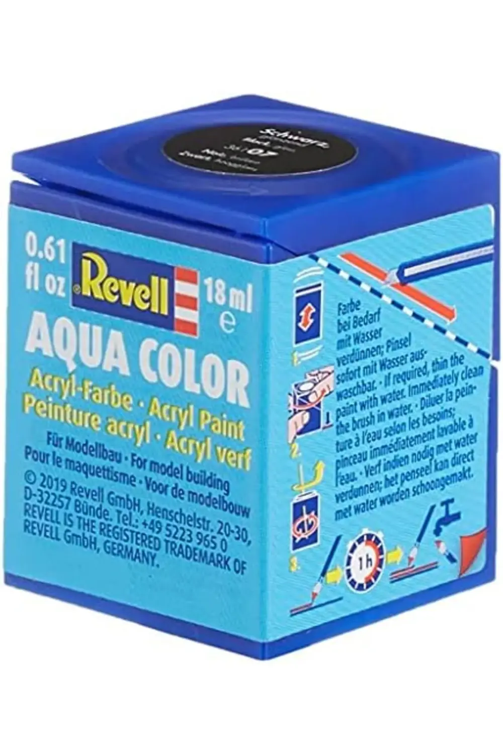 Lvn - Su Bazlı Boyası Siyah Parlak 18 Ml (36107) 1181191