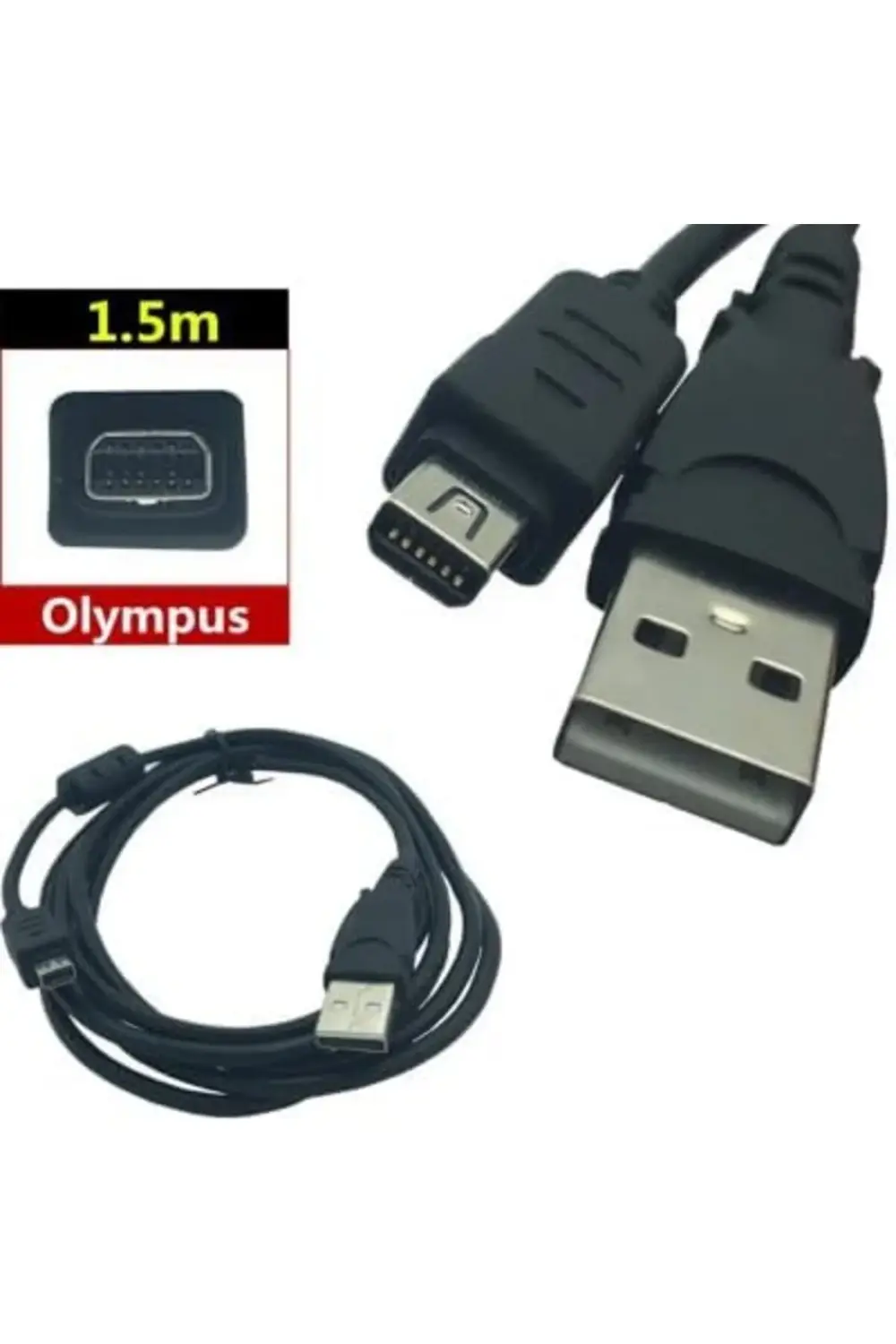 Lvn uyumlu dijital fotoğraf makina kablosu CB-USB5/CB-USB6 12 P U