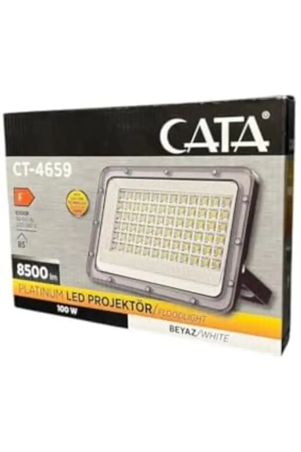 lvnmblya 100 Watt LED Projektör 6500k Beyaz Işık IP65 8500lm Dış