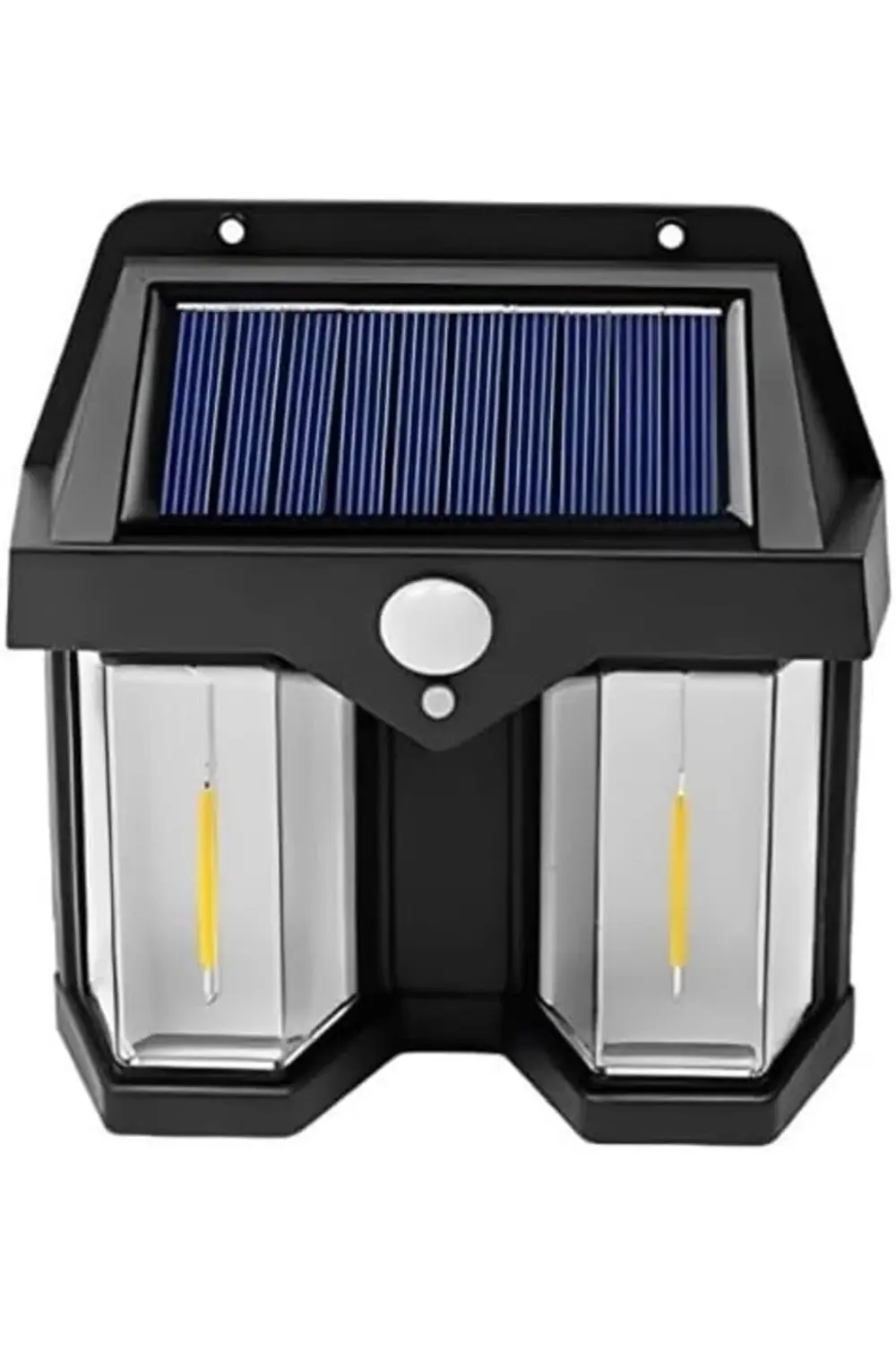 lvnmblya 618-2 Rustik Ampul İkili Solar Duvar Aplik Güneş Enerjil