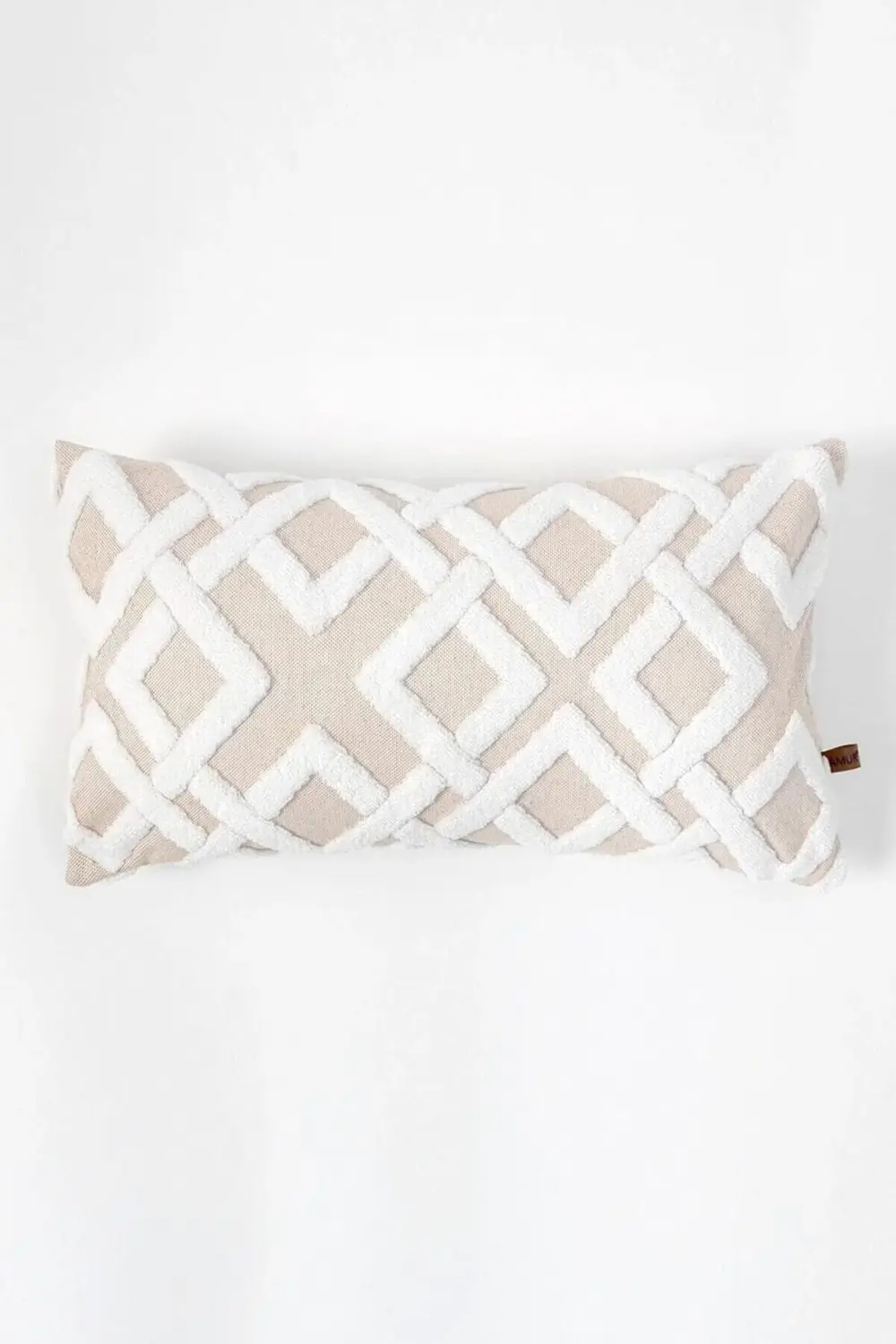 lvnmblya Jakarlı Kırlent 28x50 cm Mila Bej Shop Deesing 224120