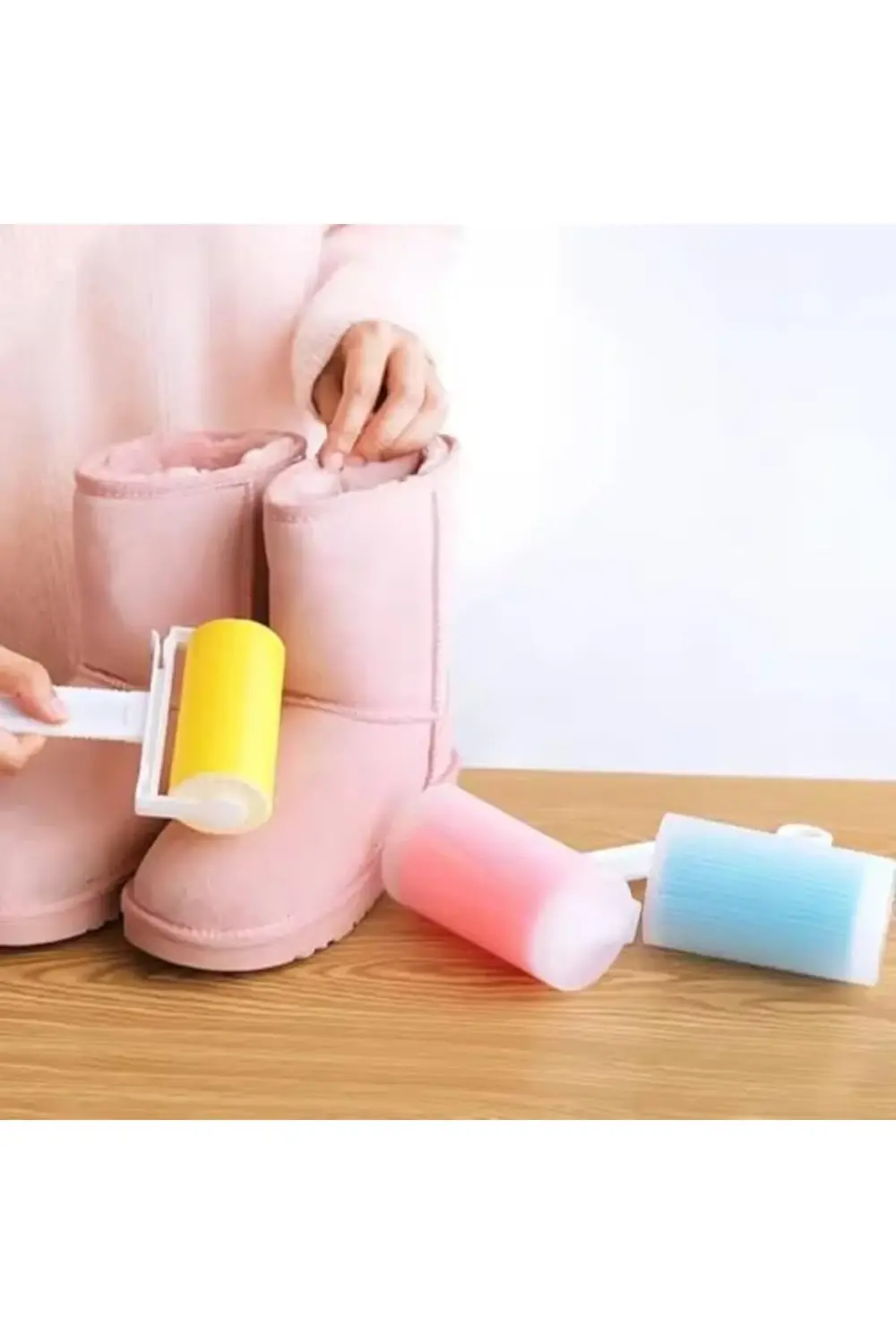 lvnmblya Yıkanabilir Giysi Saç Yapışkan Rulosu – Pratik, Tekrar K