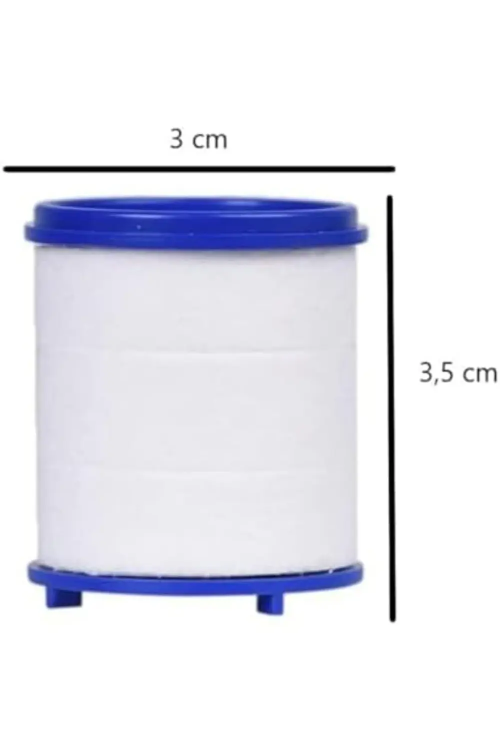 lvnshop 2 adet Su Tasarruflu Musluk Başlığı Filtresi Su Arıtma Fi