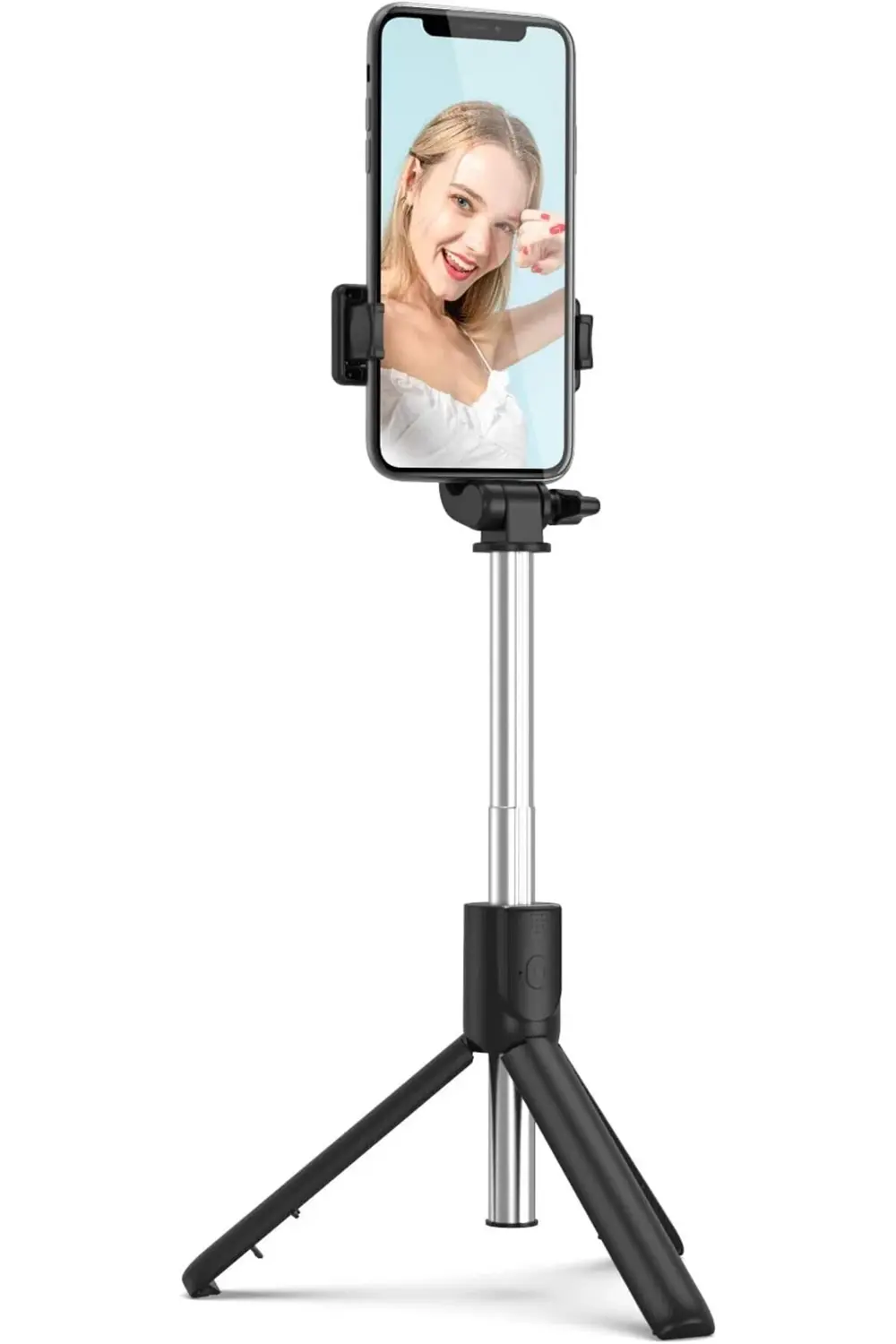 lvnshop 3'ü 1 Arada Selfie Çubuğu ve, 360° Dönebilir Başlık, 10m
