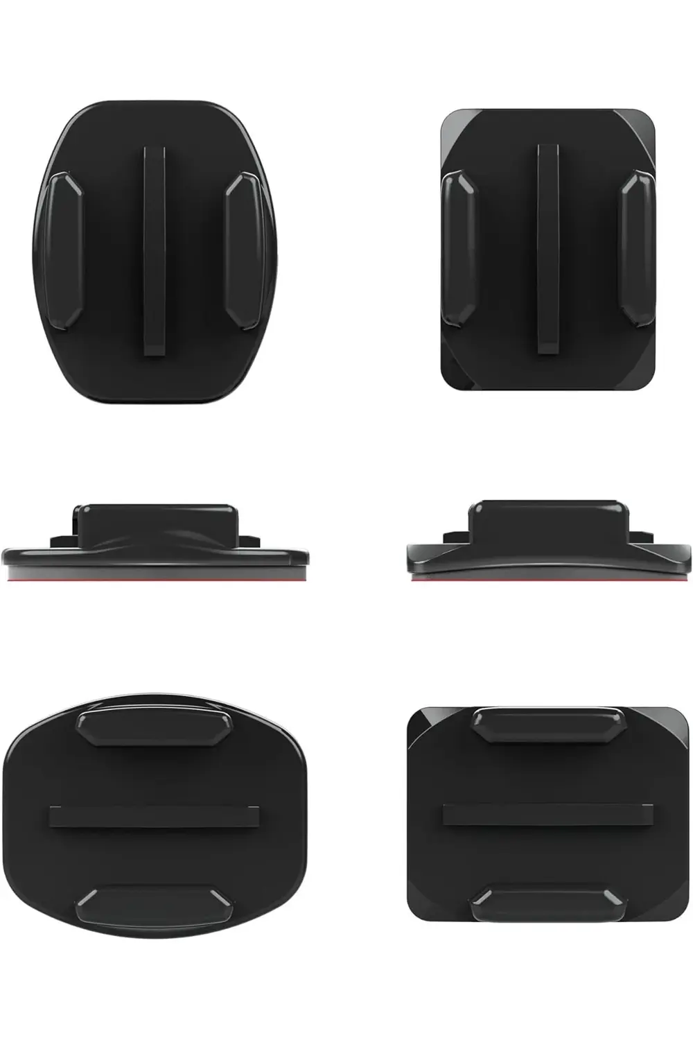 LvnShop Aacft-001, Aksiyon Kamera Aksesuarı, Yapışkanlı Eğik Ve D