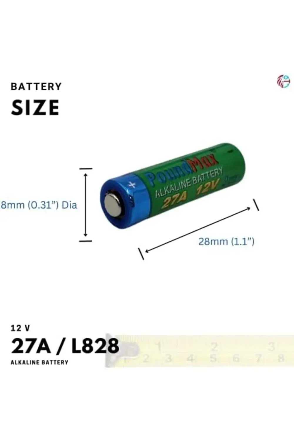 lvnshop adet 27A, L828, özel alkali pil, 12 V, A27, V27A, LR27A,