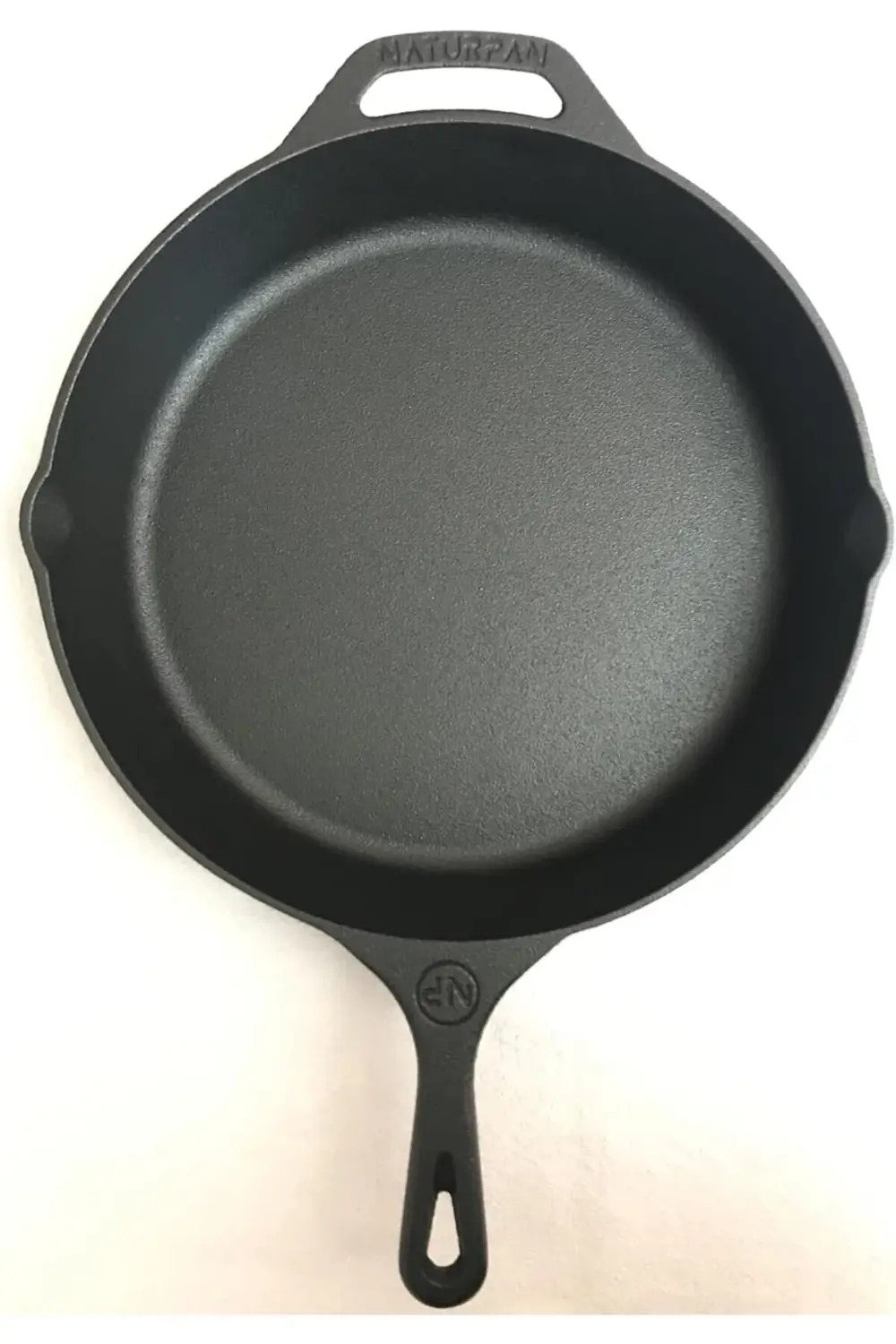 lvnshop Döküm Tava 30 cm Kaplamasız Gerçek Demir Döküm 12 Inch 22