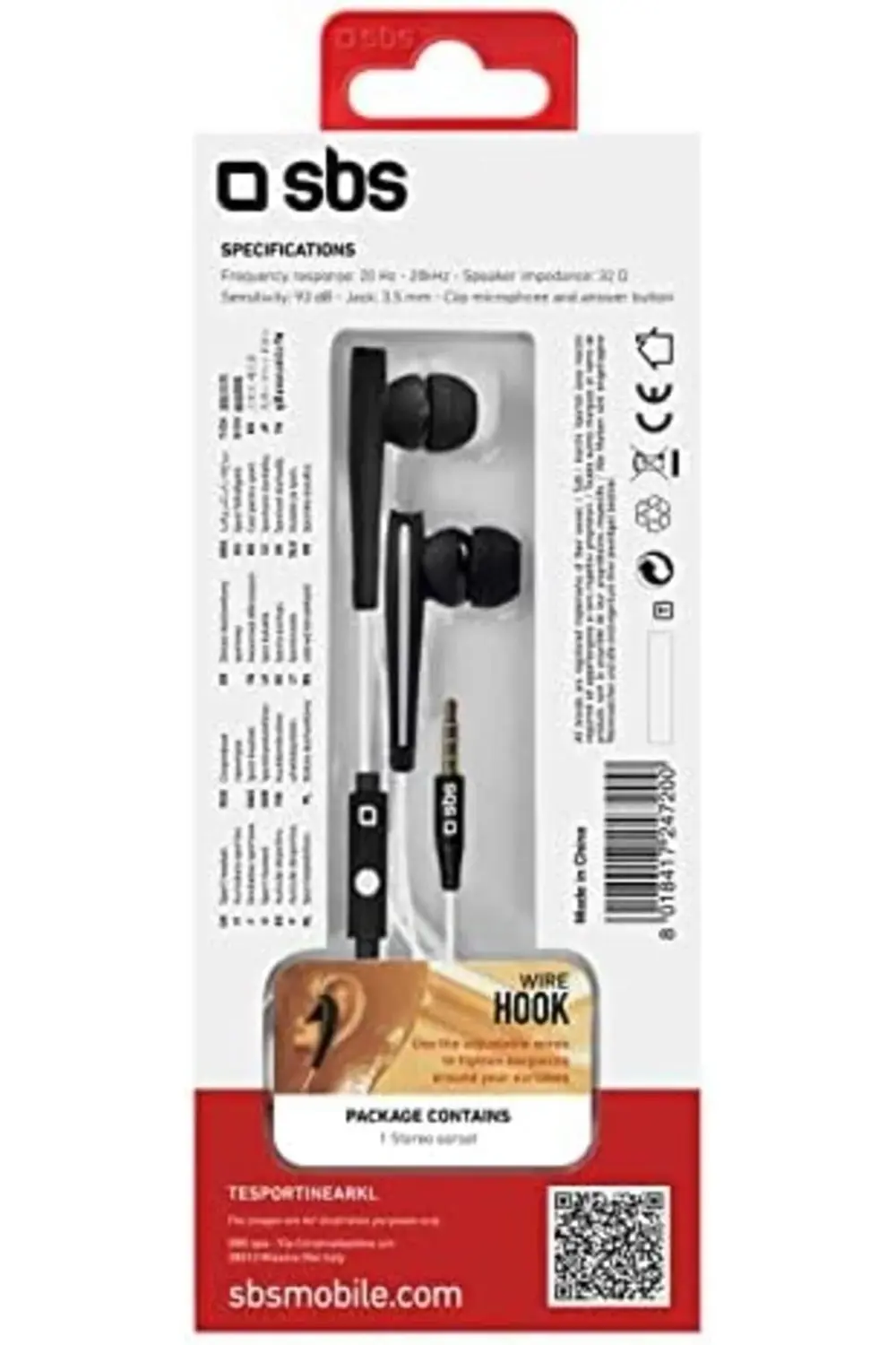 lvnshop Ergonomik askılı spor kulak içi kulaklık, mikrofon, cevap