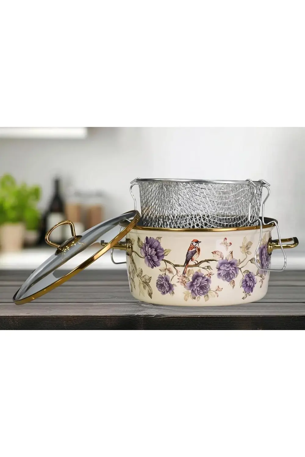 lvnshop Fiorella Kızartma Tenceresi 22 cm 224120