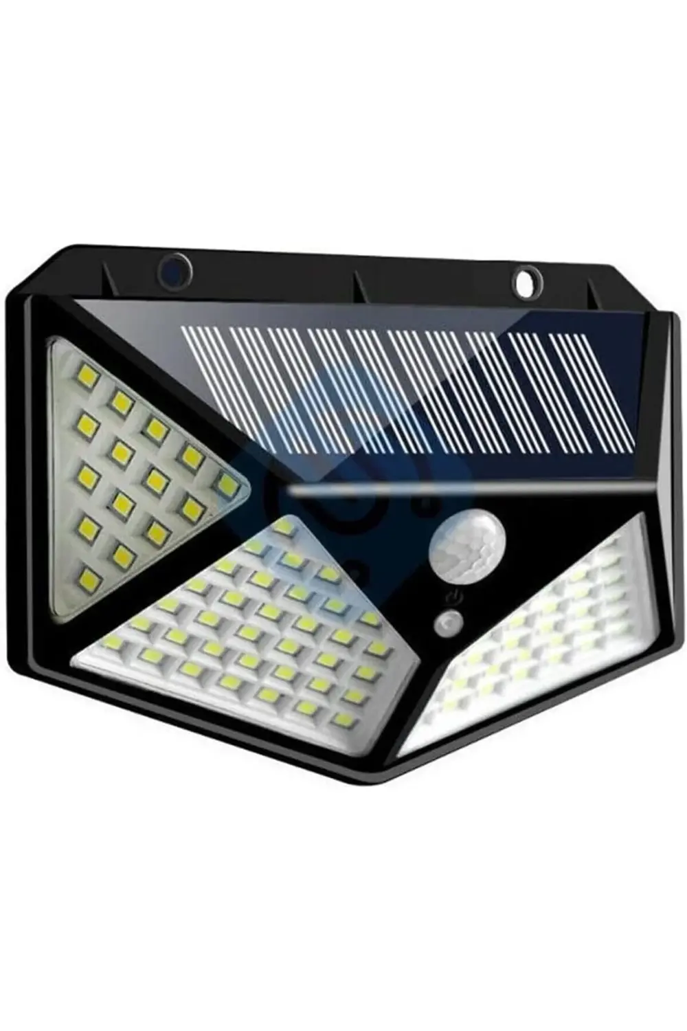 lvnshop Geniş Açılı Solar 100 LED 3 Modlu Duyarlı Güneş Enerjili