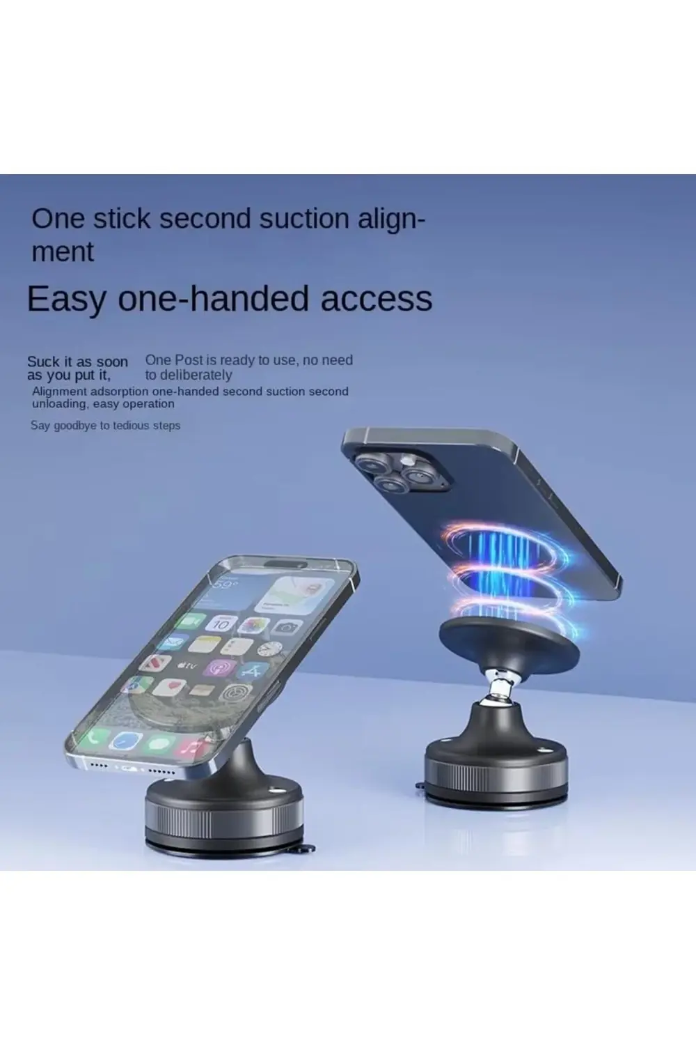 lvnshop Kablosuz Araç İçi Cep Telefonu Tutucu Araç içi Montaj Süp