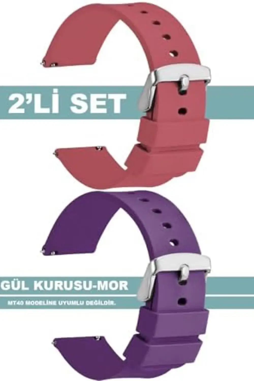 lvnshop Mt42 Mt42x Mt43 Mt46 Saat Uyumlu Silikon Saat Kordonu Kay