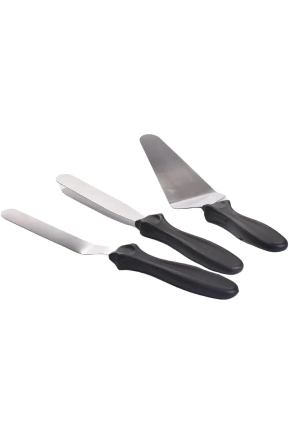 lvnshop Paslanmaz Çelik Kaymaz Saplı 3'lü Spatula Seti 224120 lvnshop Paslanmaz Çelik Kaymaz Saplı 3'lü Spatula Seti 224120