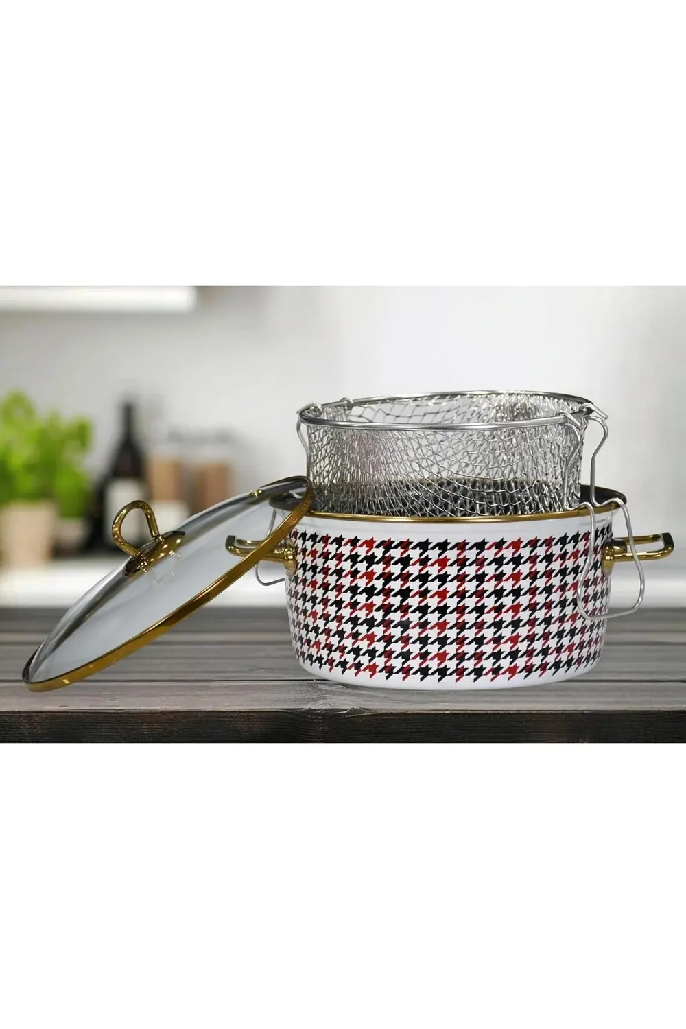 lvnshop Red Kızartma Tenceresi 22 cm 224120
