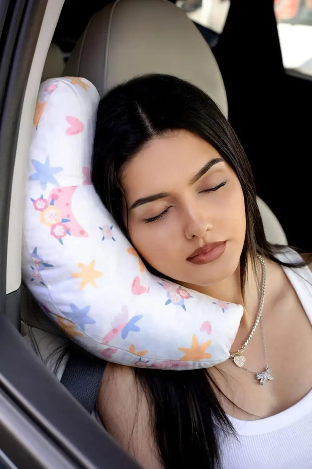 lvnshop Seyahat Boyun Yastığı Ortopedik Araba Otobüs Uçak Yolculu