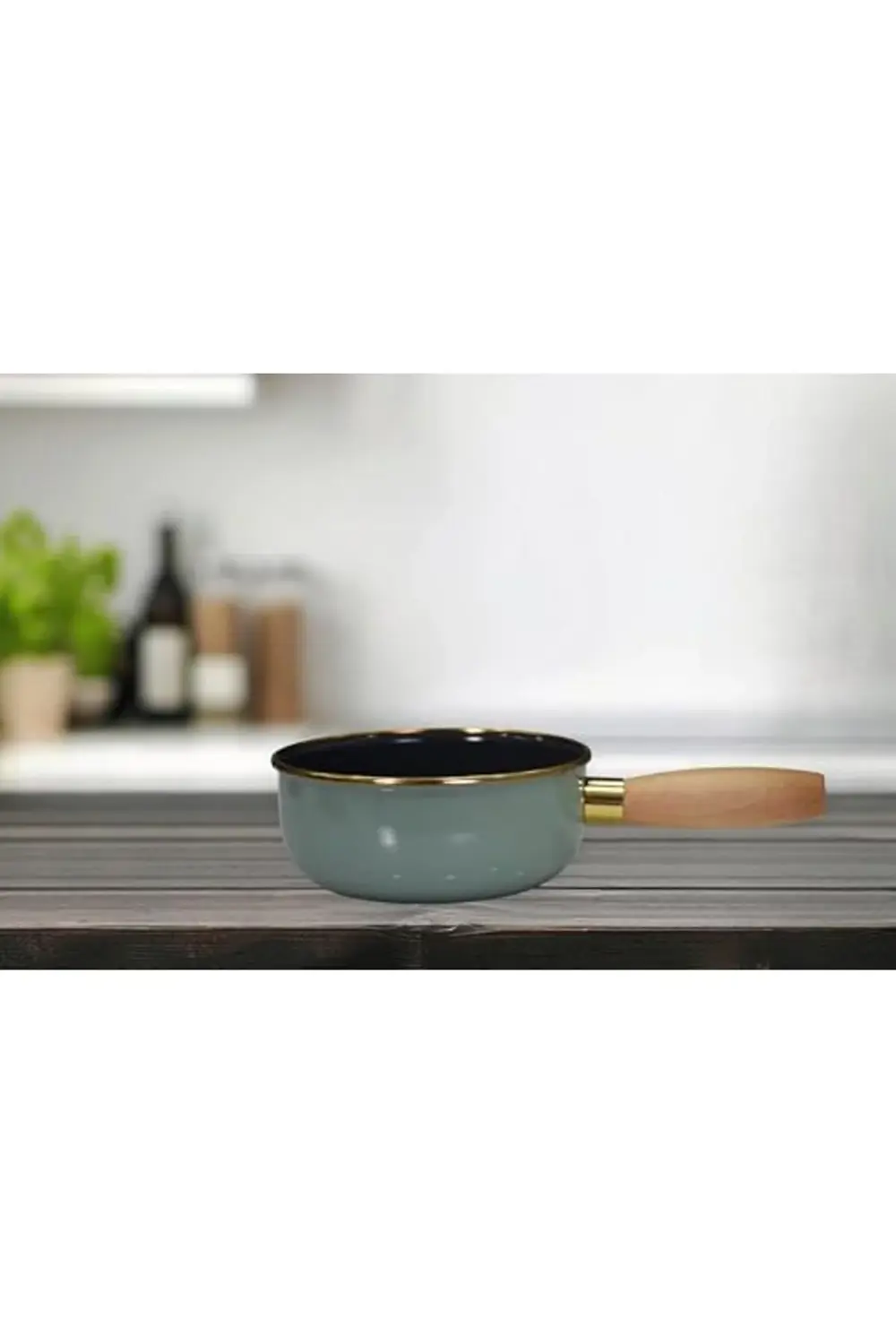 lvnshop Soft Ahşap Kulplu Mini Tava 224120