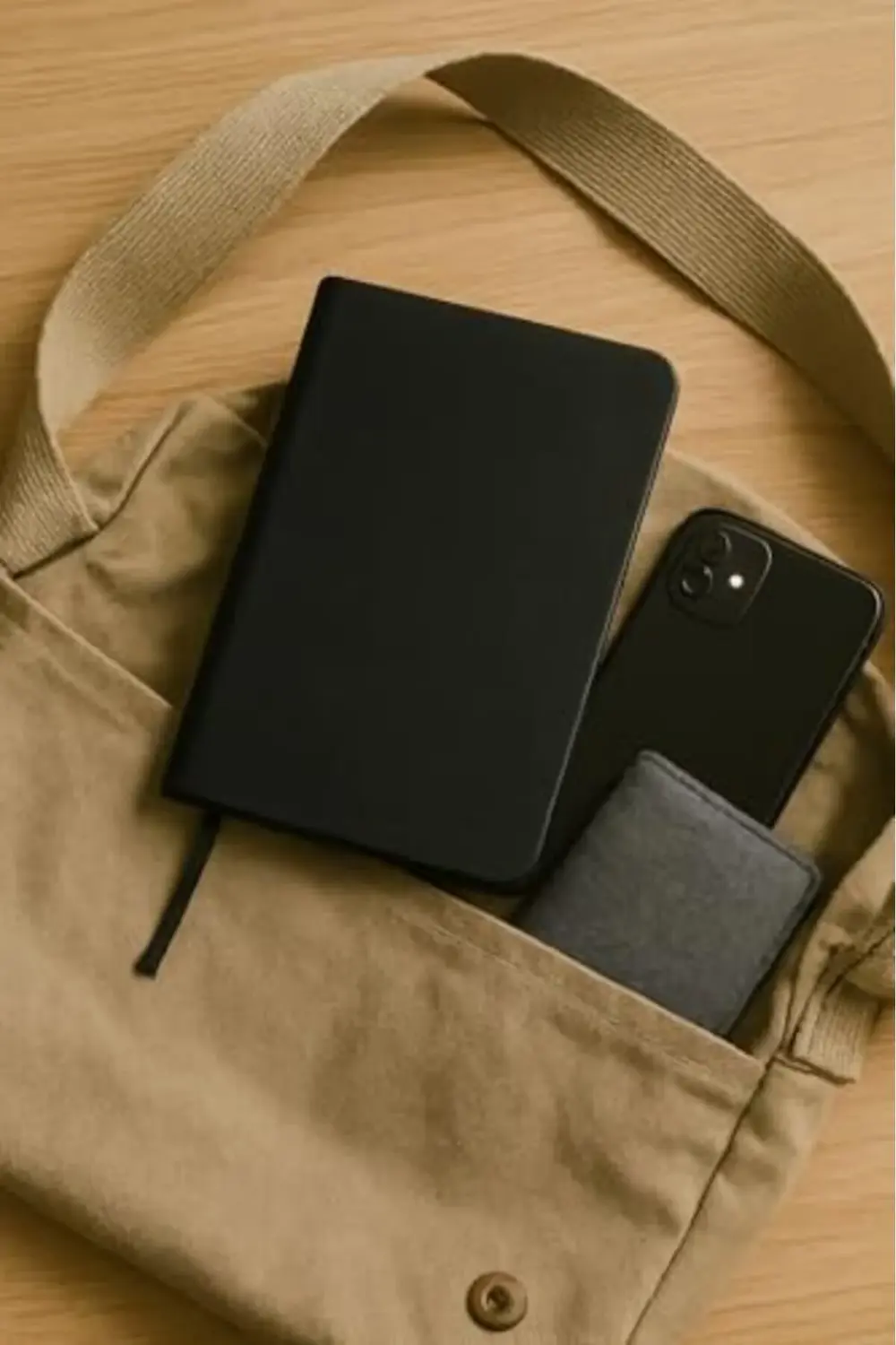 lvnshop Tanıtım Defter, Çizgisiz Not Defteri, Siyah Termo Deri Ka