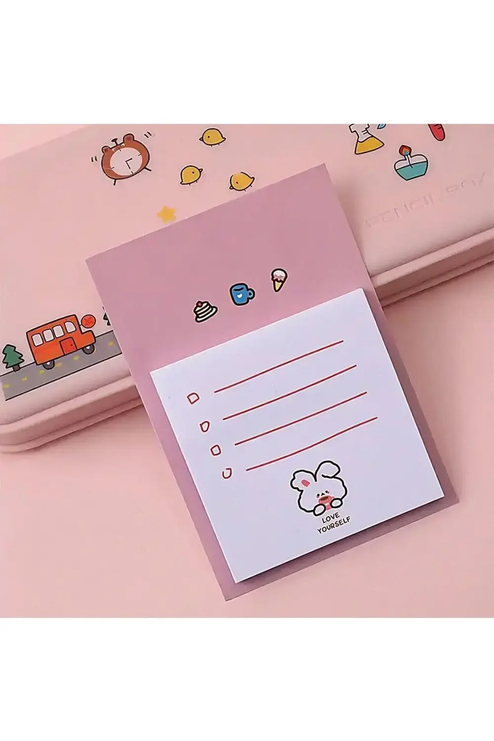 lvnshop Tavşan Yourself Temalı Renkli Not Seti • • Sticky 224120