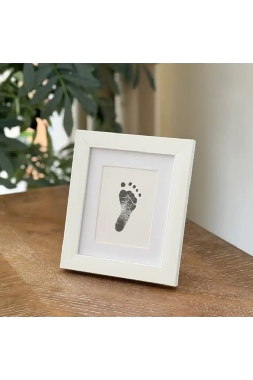 lvnshop Tekli Bebek El veya Ayak İzi Çerçevesi - Yenidoğan 0-6 Ay