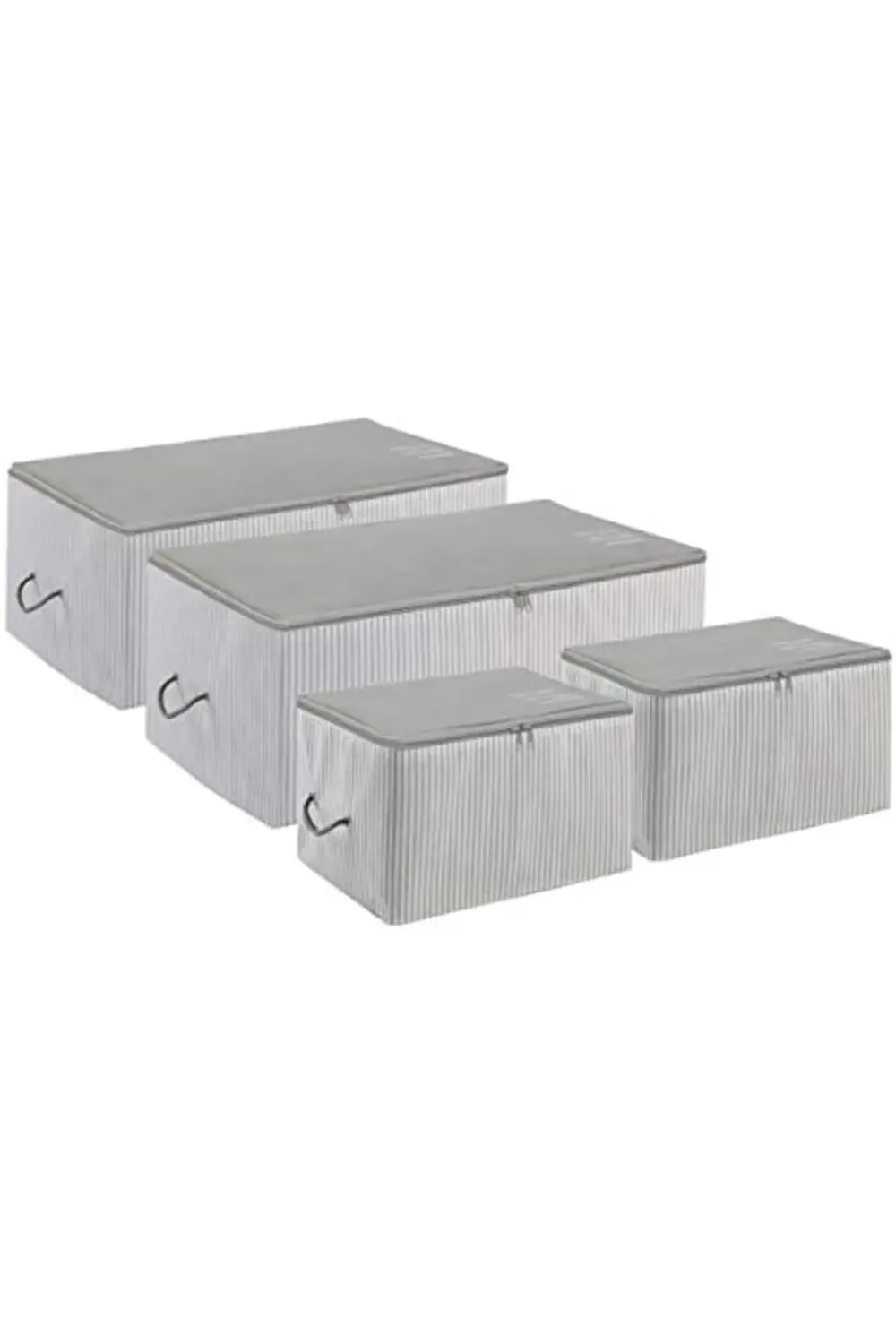 lvnshop Textile 4'lü Gri Renk Stuff & Things Hurç Set 224120