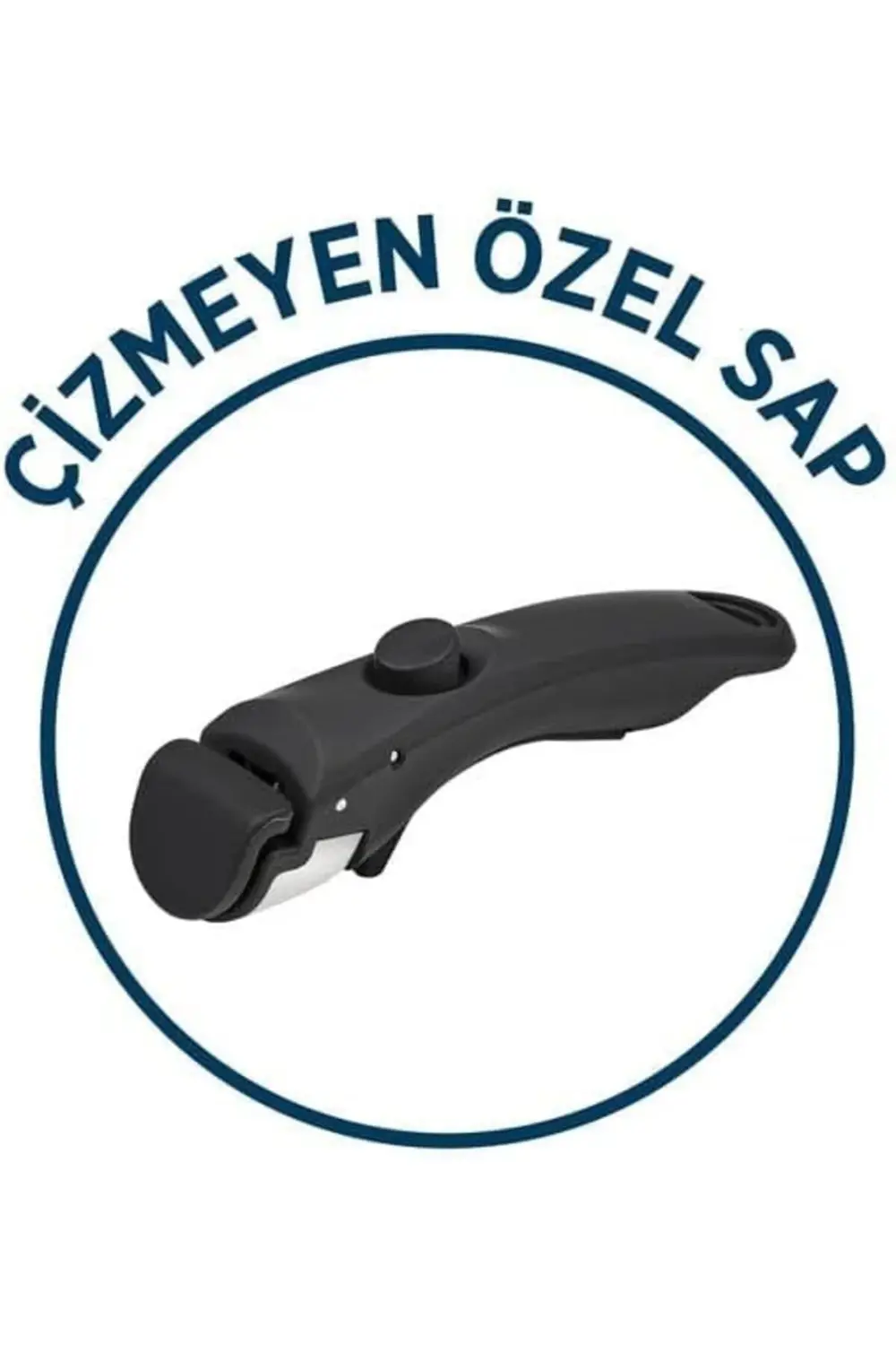 lvnshop Titanium 9 Parça Set: 22Cm Derin & 24Cm Sığ Tencere 20-28