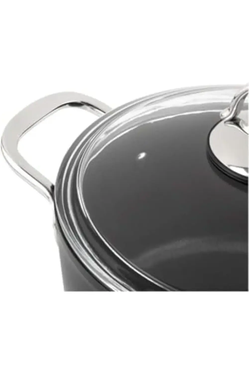 lvnshop Titanium Siyah 26 Cm Karnıyarık Tencere 224120