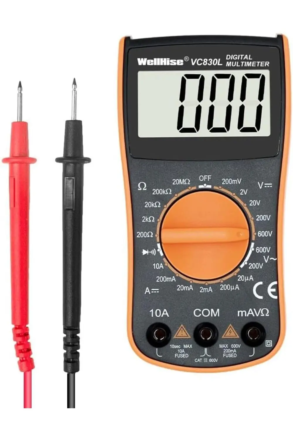 lvnshop VC830L Ölçü Aleti Multimetre Avometre Büyük Ekran VC A+ S