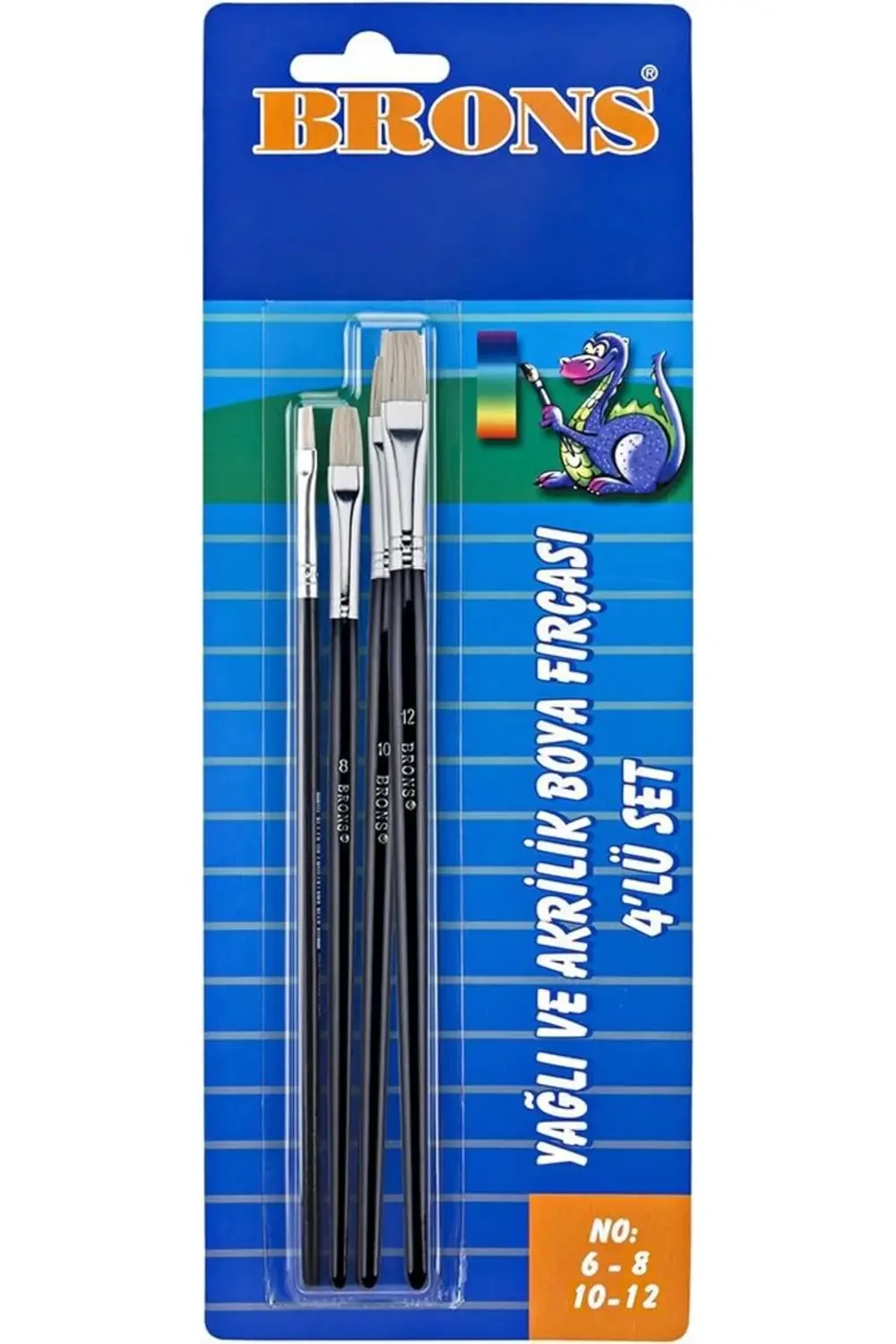 lvnshop Yağli Ve Akrilik Firça Seti 4 Lü Br-522 224120