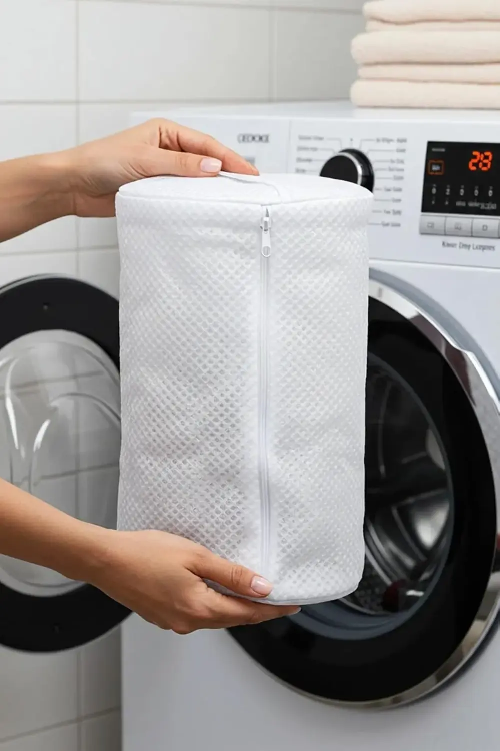 lvnshop Yıkama Filesi Torbası 33x22 cm Yıkama Filesi Yıkama Files