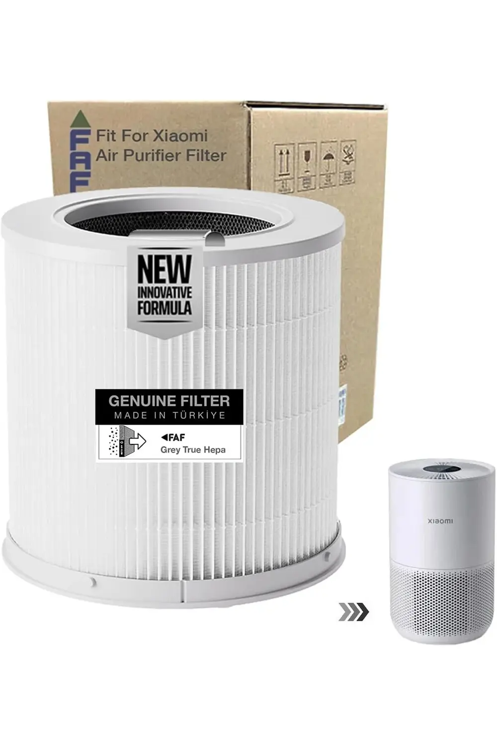 LvnShoppping Fresh Air Filter /_ Smart Purifier 4 Kompakt Filtre