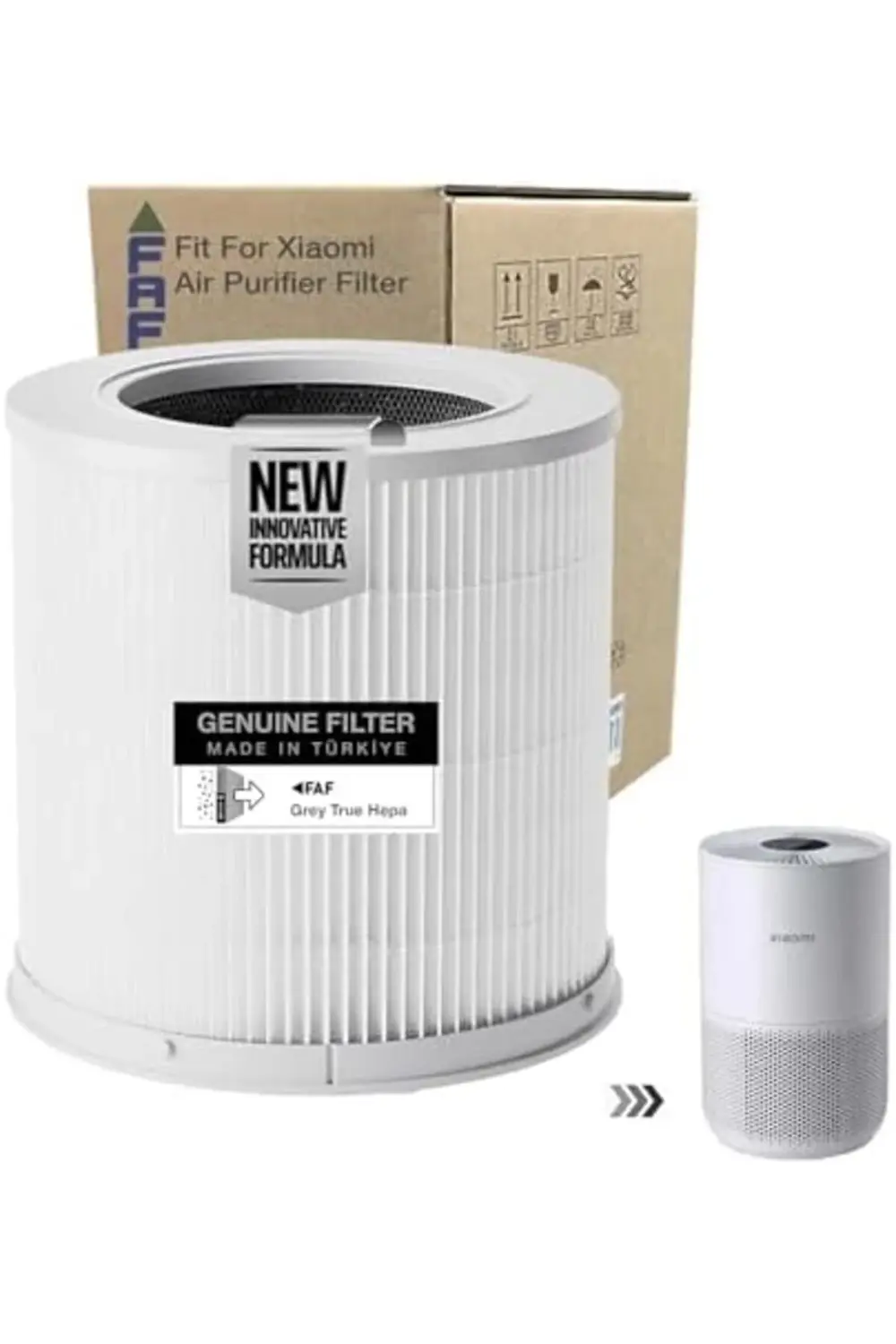 LvnShoppping Fresh Air Filter /_ Smart Purifier 4 Kompakt Filtre