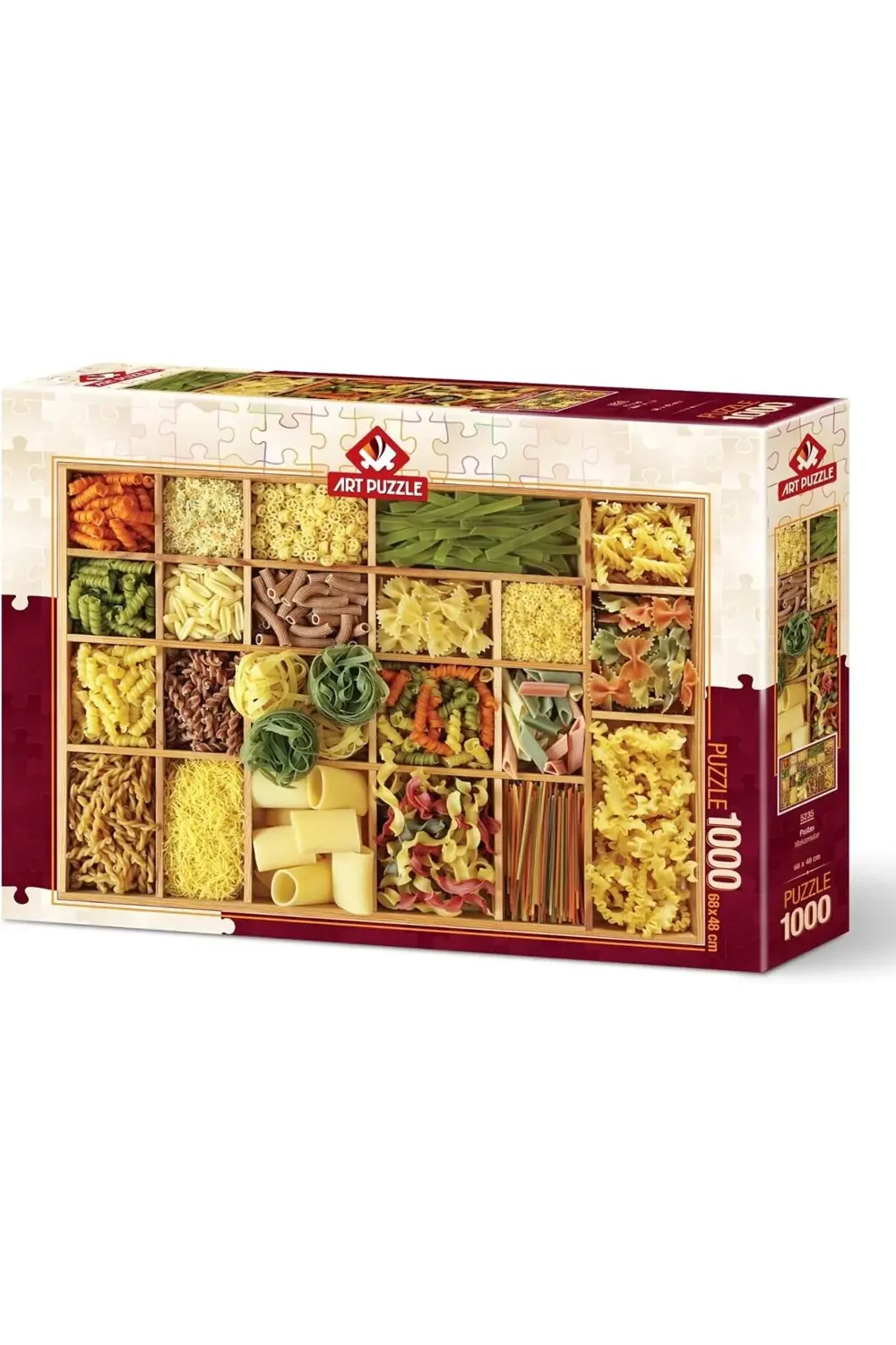 LvnShoppping Puzzle Makarnalar 1000 Parça Puzzle 224120