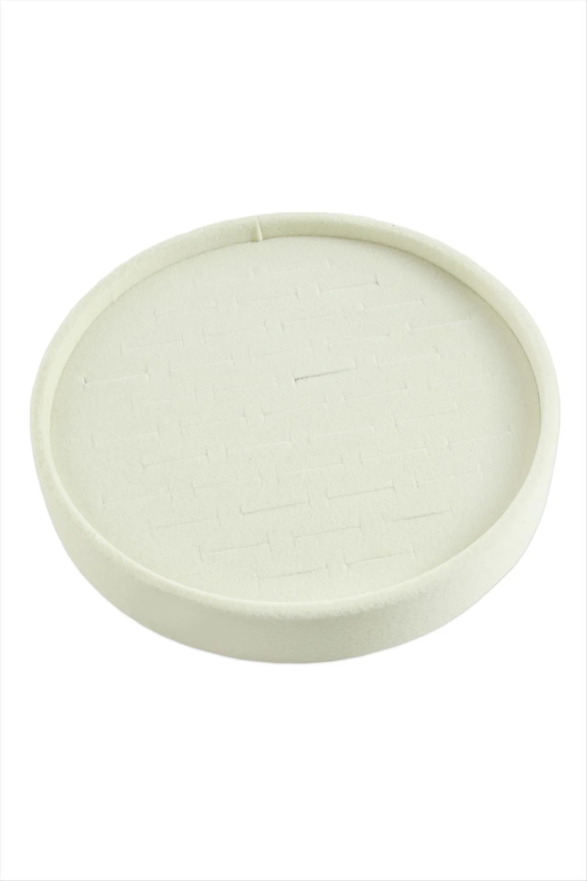 LVSQVR Yuvarlak Ahşap Anfora Kumaş Yüzüklük (142321) 20 cm-Krem LVSQVR Yuvarlak Ahşap Anfora Kumaş Yüzüklük (142321) 20 cm-Krem