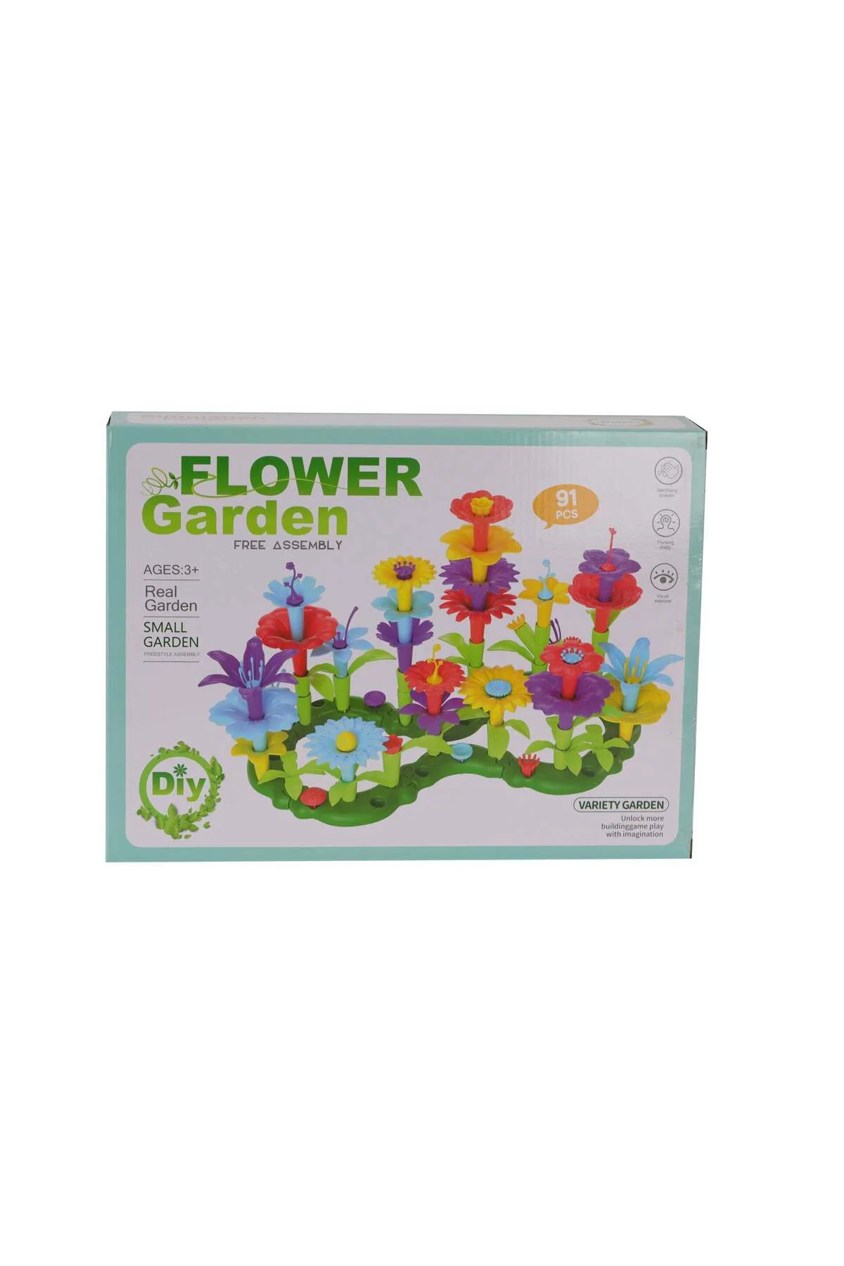Ly004A 91 Pcs Güzel Bahçe Çiçek Seti