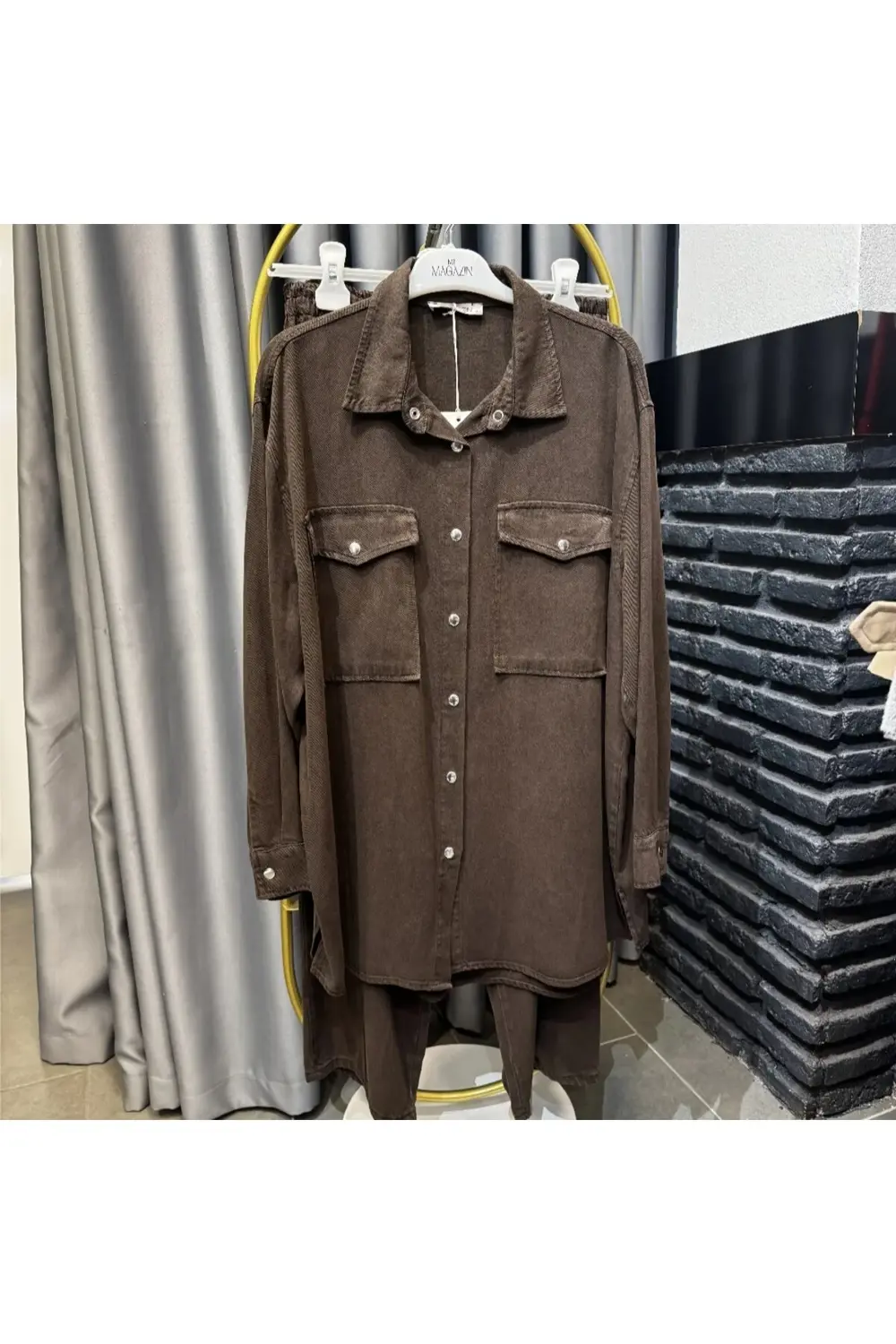 lyocell kot çıt çıtlı p.takım