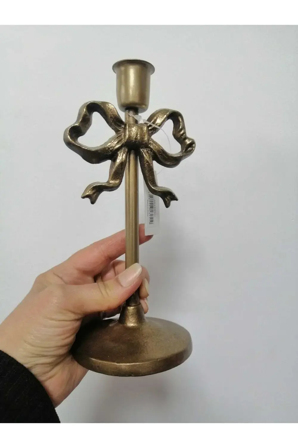 Lyon Metal Fiyonk Şamdan 9*10*20 cm