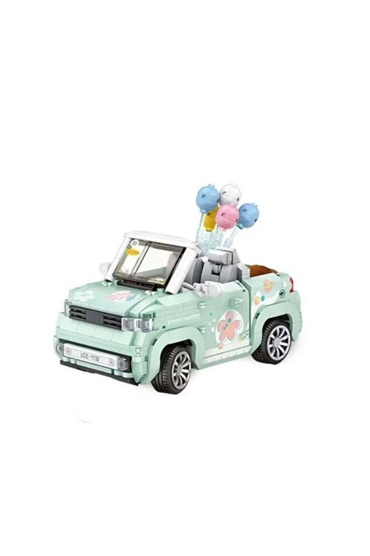 Lz-1132 Loz Balon Arabasi Yeşil 779 Parça Block Oyuncak