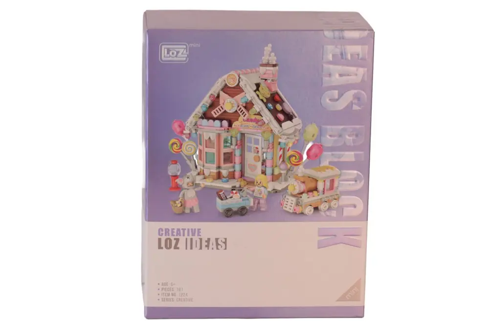 LZ-1224 LOZ ŞEKER EVİ 781 PARÇA BLOCK OYUNCAK