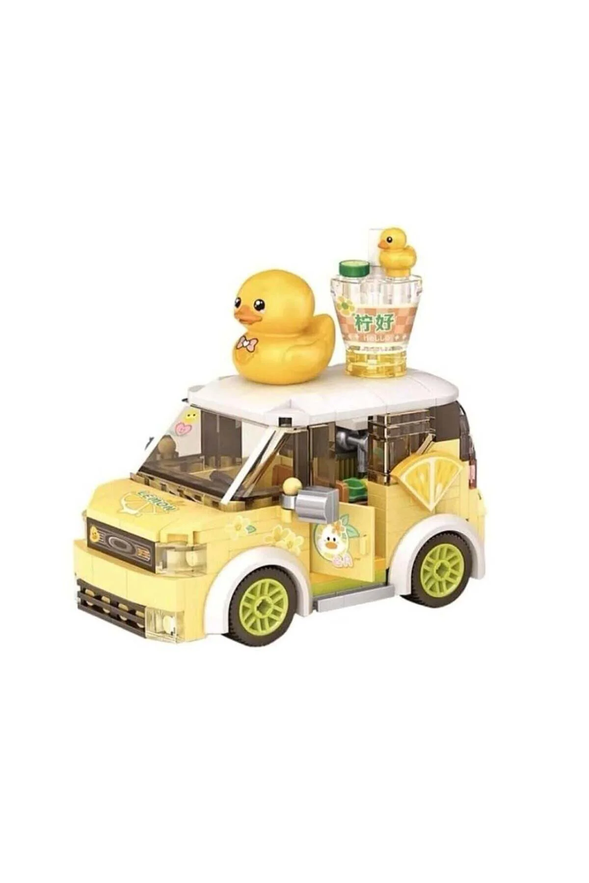 Lz-4209 Loz Ördek Arabasi 260 Parça Block Oyuncak