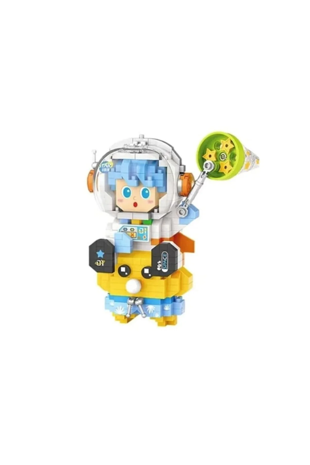 LZ-8827 ASTRONOT MAVİ 390 PARÇA BLOCK OYUNCAK