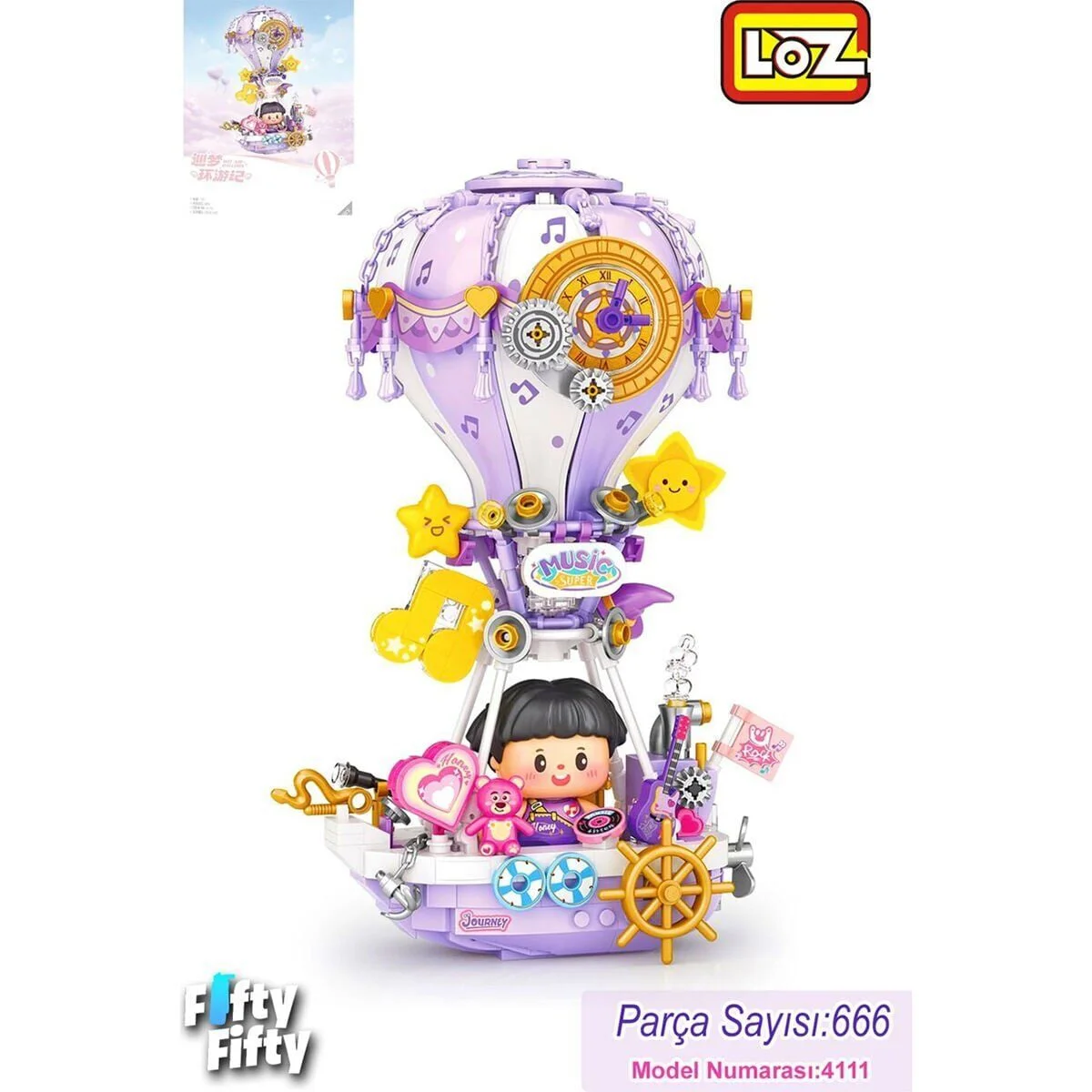 LZ4111 LOZ  MOR HA BNU  BLK OYUNCAK 666 PARÇA Fiyatı, Yorumları ve Özellikleri