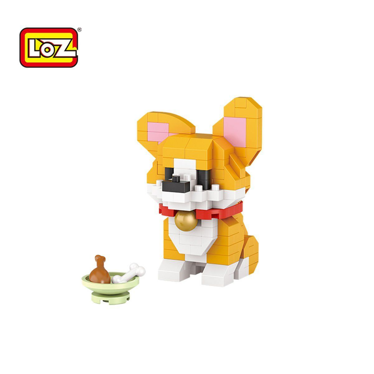 LZ8605 LOZ Köpek Blok Seti Mini Poşet -Vagon life