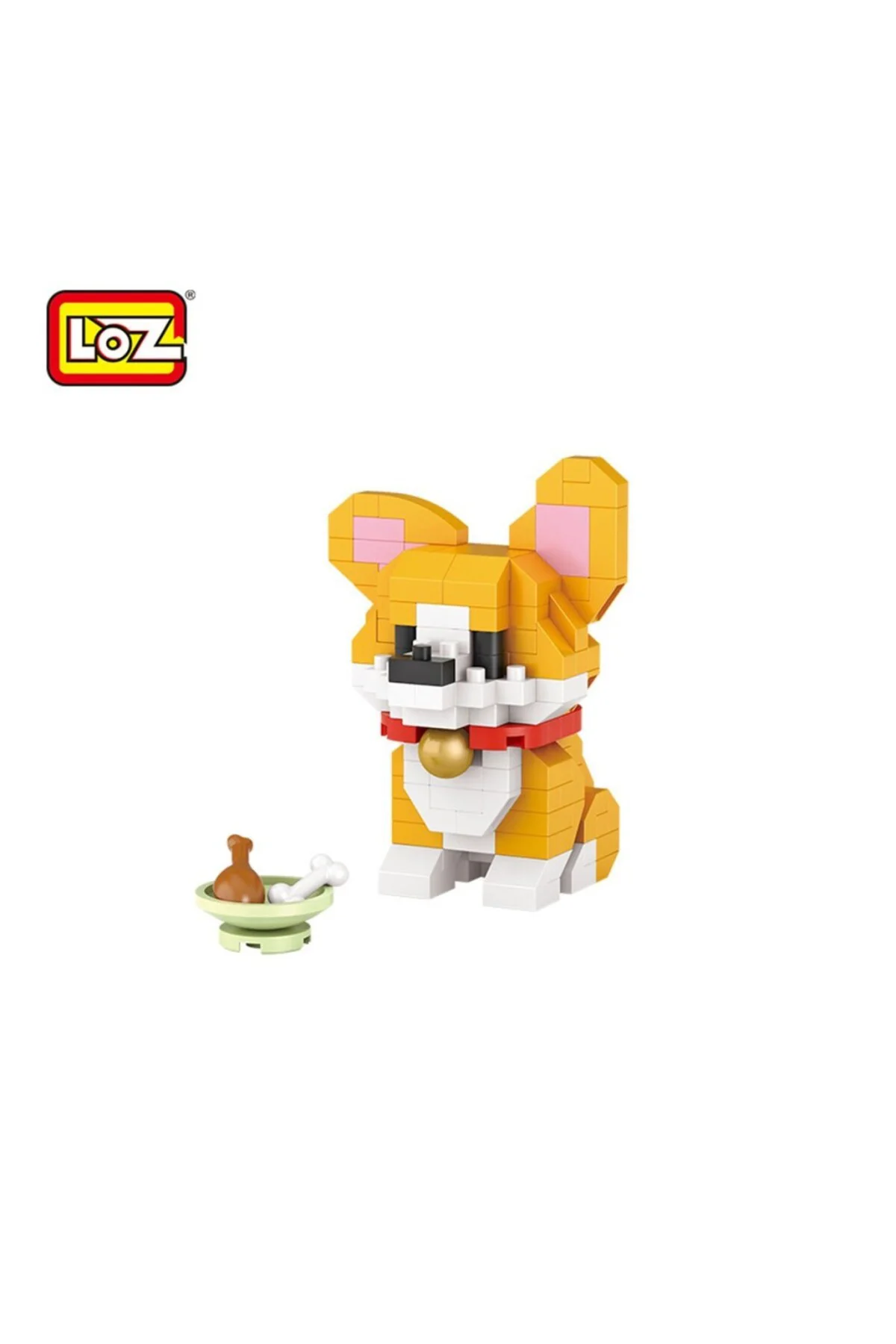 LZ8605 NessiWorld Köpek Blok Seti NessiWorld Poşet -Vagon life
