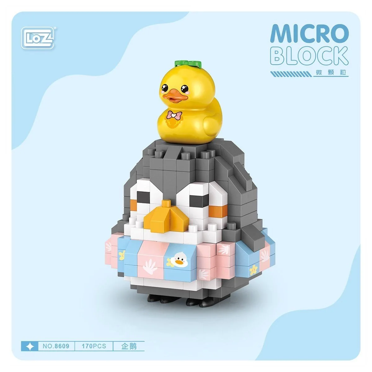 LZ8609 LOZ Penguen Blok Seti Mini Poşet - life