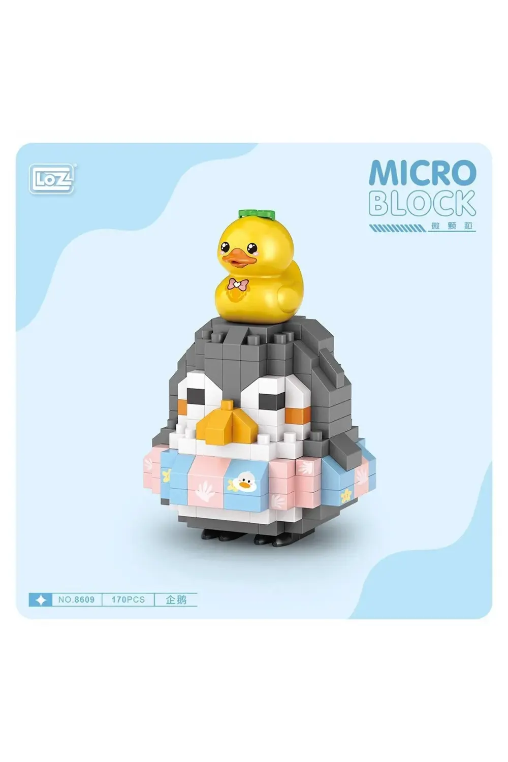 LZ8609 LOZ Penguen Blok Seti Mini Poşet -Vagon life