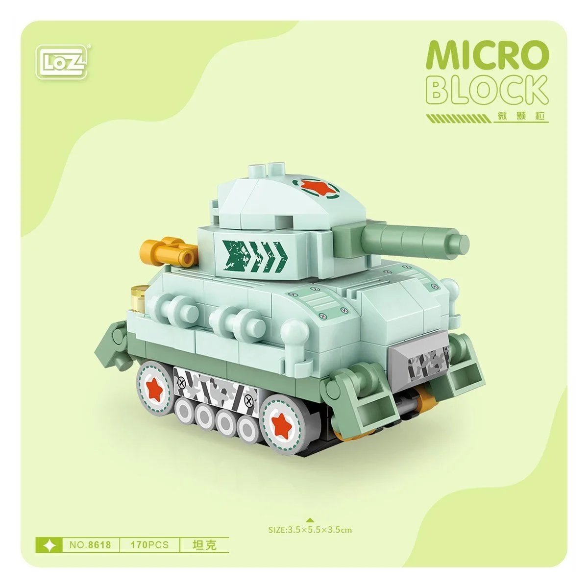 LZ8618 LOZ Blok Oyuncak Mini Poşet -life