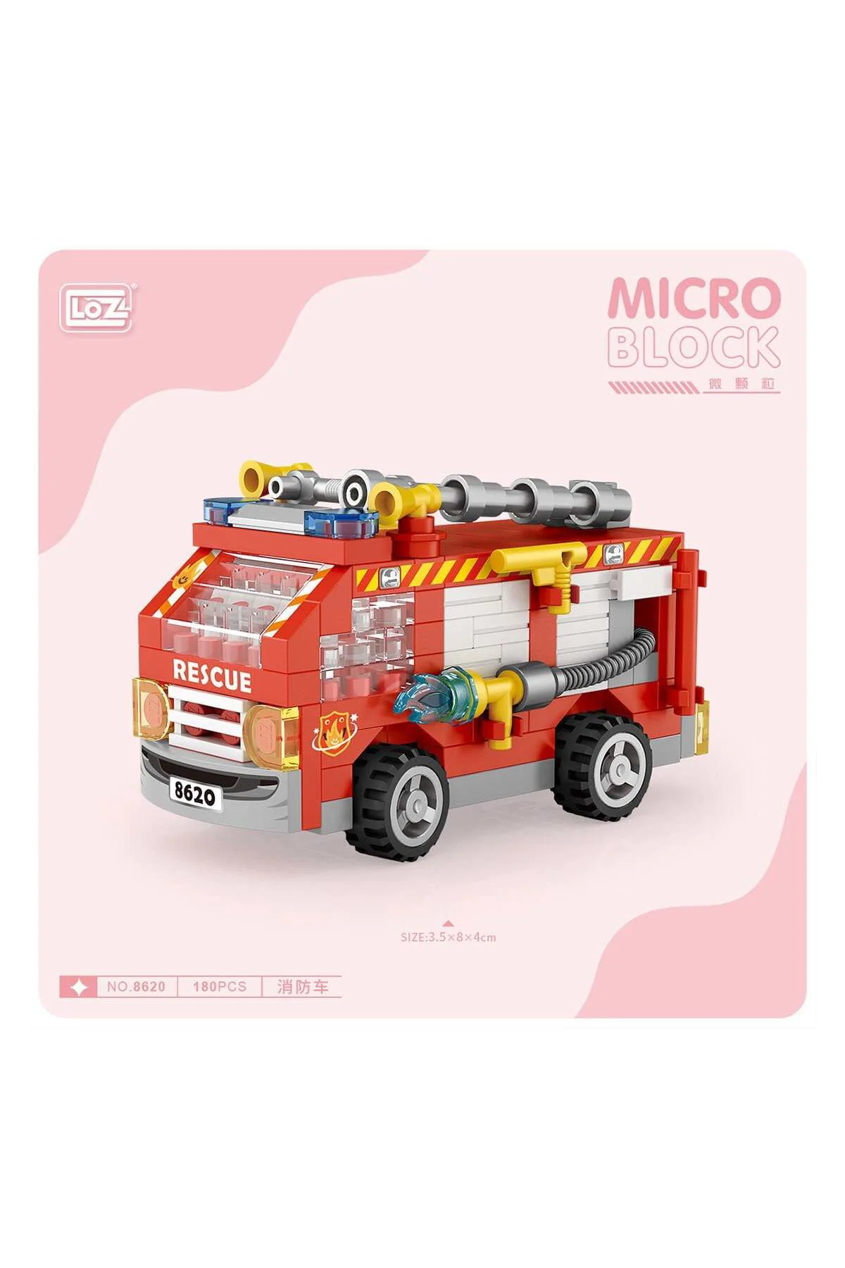 LZ8620 Blok Oyuncak Mini Poşet 180 parça