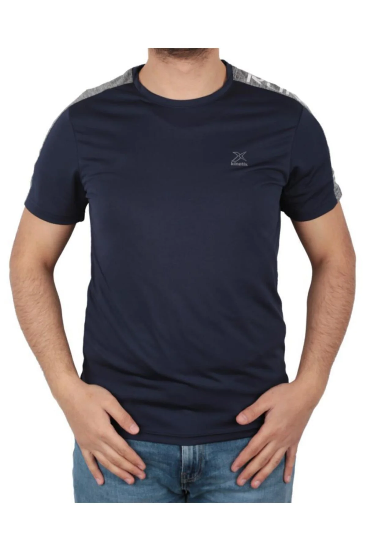 M-18058 WEBB KK TSHIRT Lacivert Erkek T-Shirt 101013838