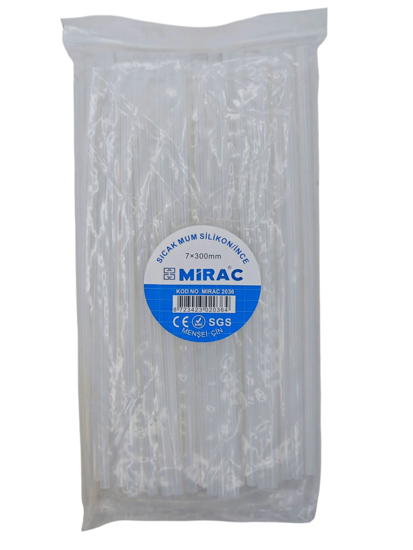 M-2036   Miraç Sıcak Mum Silikon 7*300mm - İnce